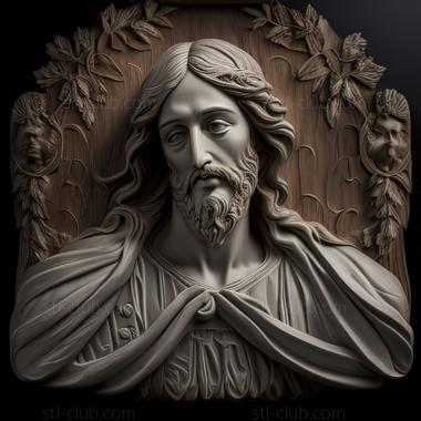 3D model st jesus (STL)